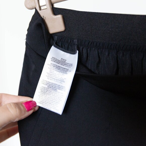 BCBG BCBGMAXAZRIA Pants Black Trousers Size M - Picture 5 of 5